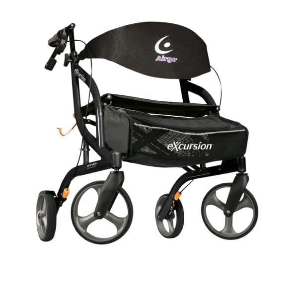 Drive, Airgo eXcursion XWD Lightweight Side-fold Rollator, 700-928 & 700-929