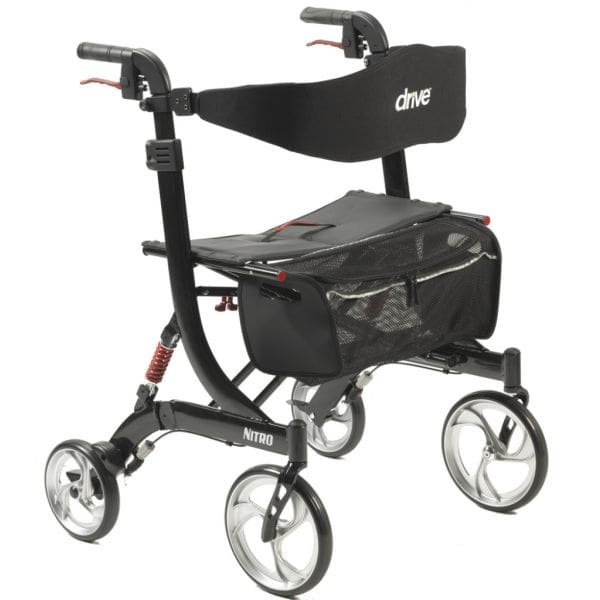 Drive, Nitro HD Rollator, 10266HD-BK