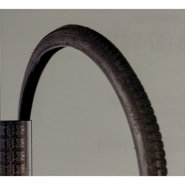 Nighthawk Artisan, Air/Pneumatic Wheelchair Tire (24" x 1-3/8") 37-540 Cheng-Shin/Primo - Tread C63, 6003BLK