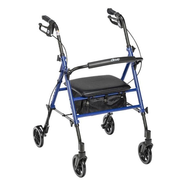 Drive, Adjustable Height Rollator, 6" Casters, RTL10261BL & RTL10261RD