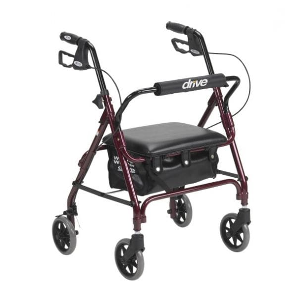Drive, Aluminum Junior Rollator, 6" Casters, 301PSBN