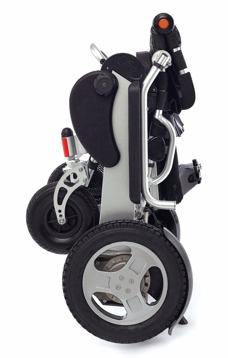 EZee Life, 3G DLX Folding Electric Wheelchair w/ 12" Rear Wheels - Image 3