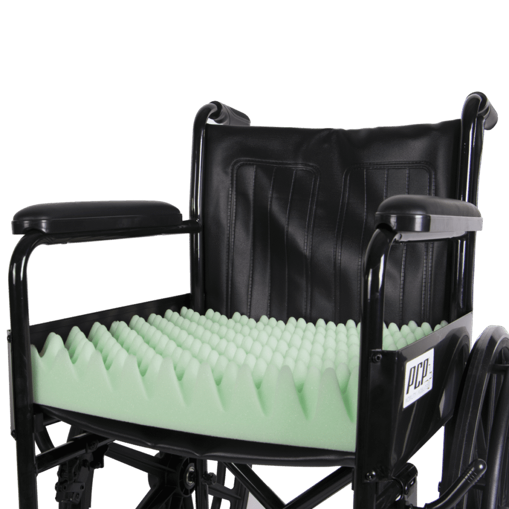 PCP, Convoluted Foam Wheelchair Cushion, 6221