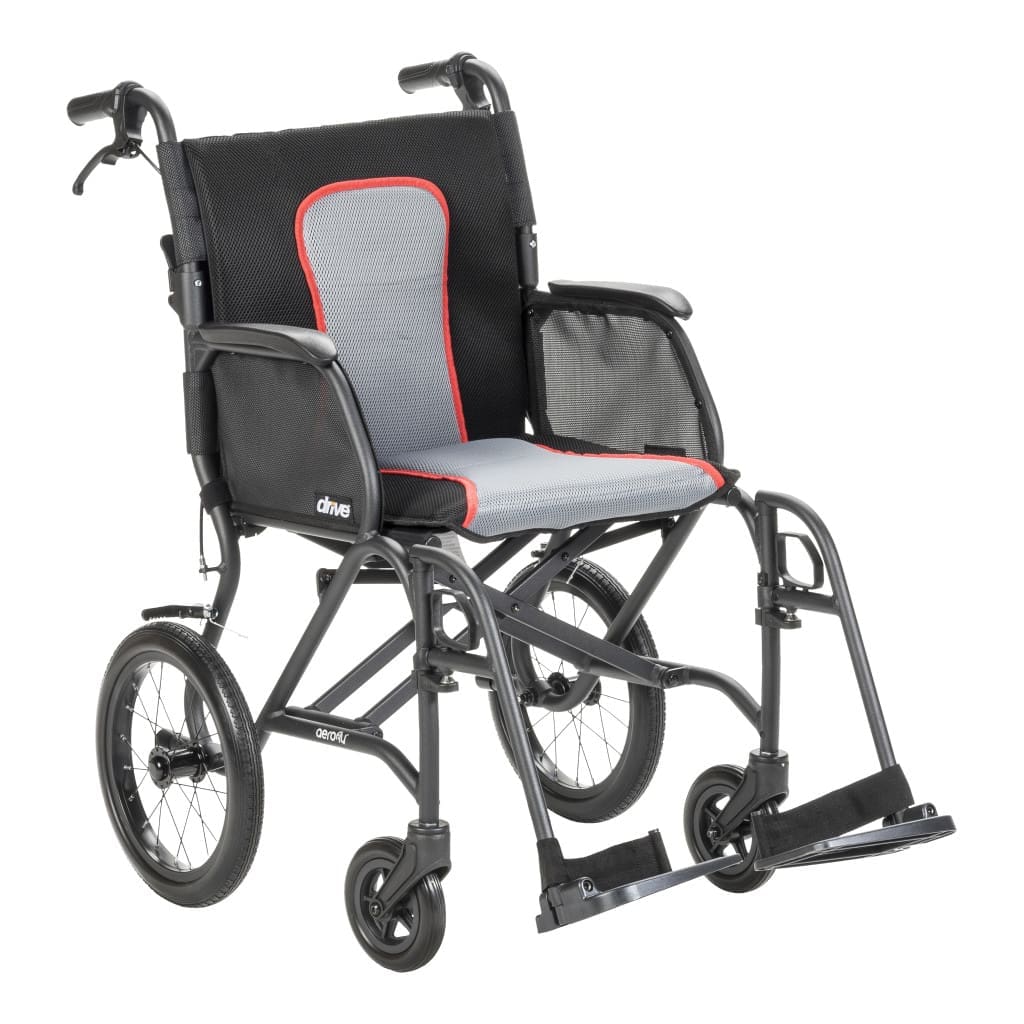 Drive, AeroFly™ Ultra-Lite Transport Chair, AFT18BK-SF