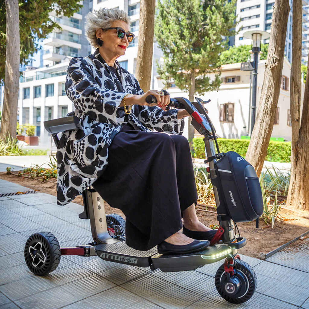 ATTO, Sport MAX Mobility Scooter, AT0M-100-B2-0-USCK