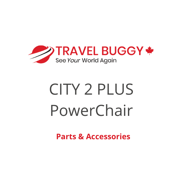 TravelBuggy, Parts and Accessories for CITY 2 PLUS Folding Power Chair