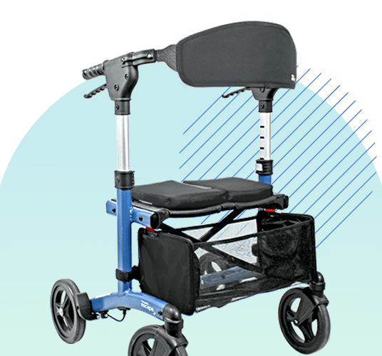 Triumph, Escape Rollator - Now with a Thicker Seat Cushion
