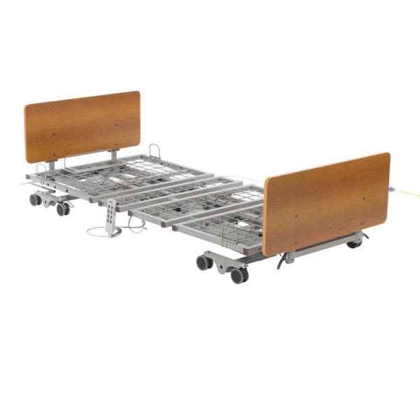Drive, 36" PrimeCare Hospital Bed Package with Therapeutic Mattress and Rails Included, P503