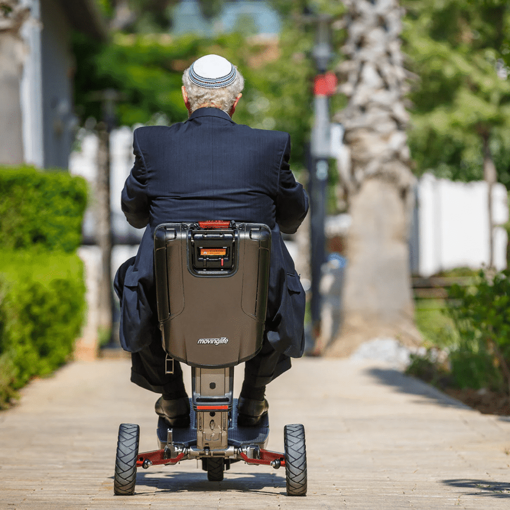 ATTO, SHABBATTO Mobility Scooter, AT0S-100-B2-0-USCK