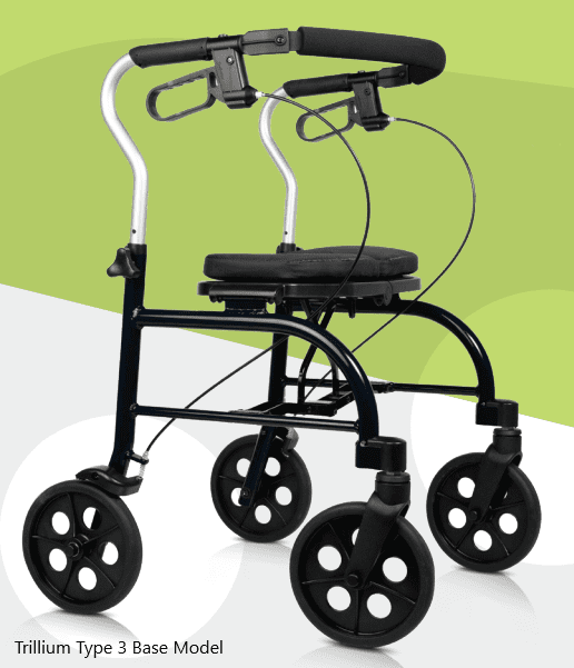 Evolution, Trillium Series Type 3 Walker 8" Wheels
