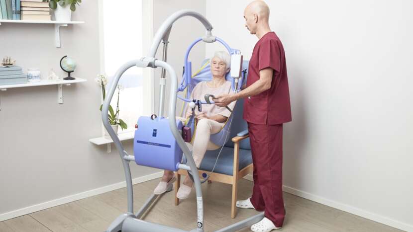 Arjo, Maxi Twin Floor Lift