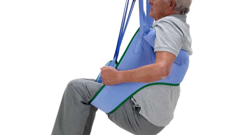 Arjo, Loop Toilet Sling - Padded Legs, Without Head Support, MLA4531