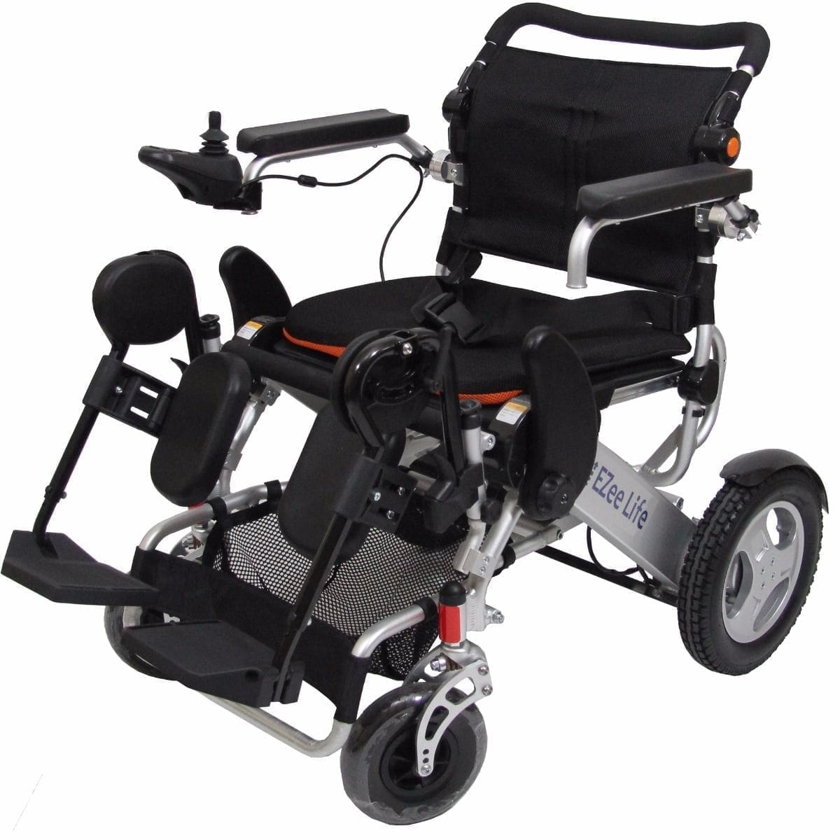 EZee Life, 3G DLX Folding Electric Wheelchair w/ 12" Rear Wheels