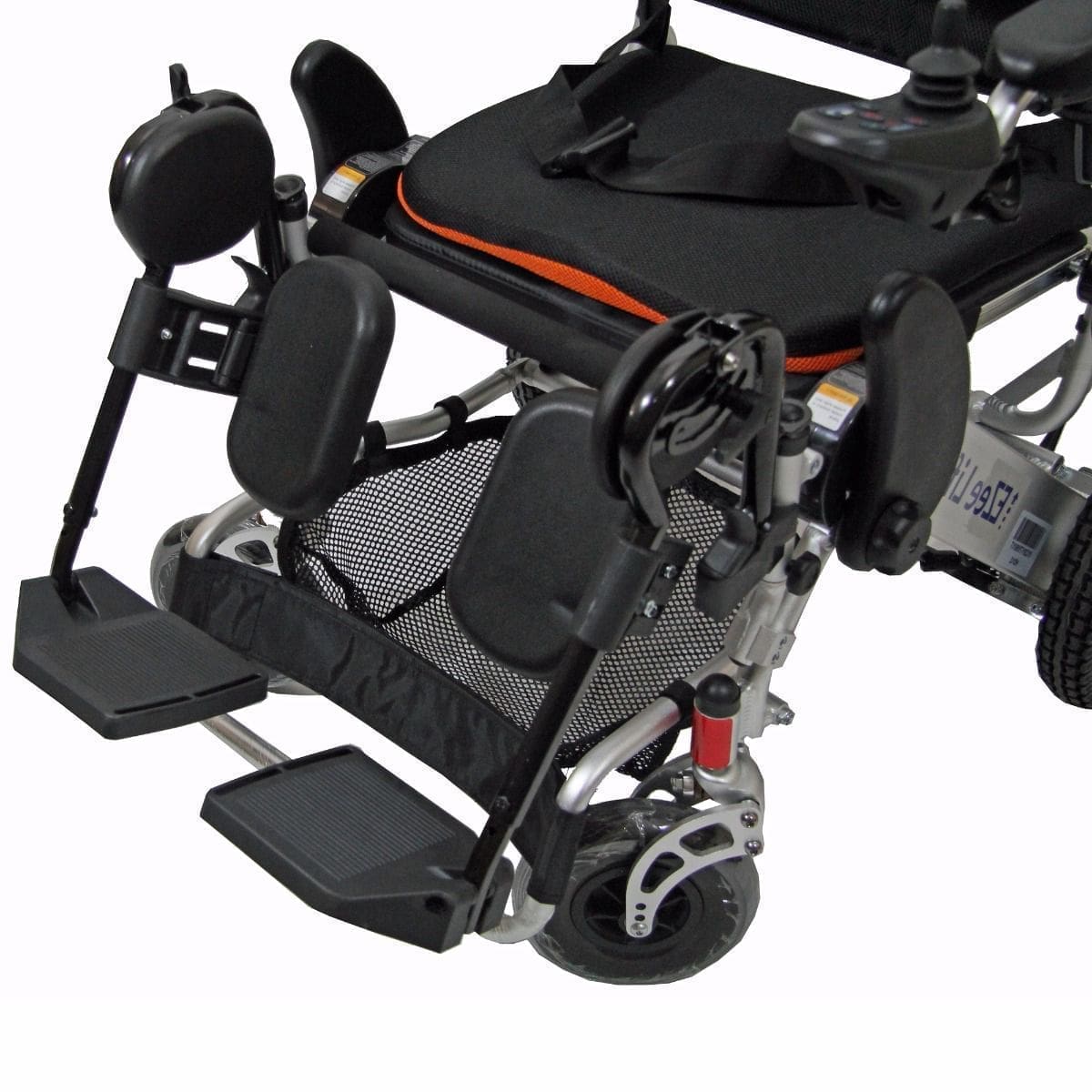 EZee Life, 3G DLX Folding Electric Wheelchair w/ 12" Rear Wheels - Image 7