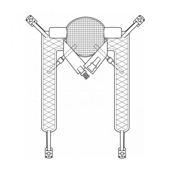 Joerns, Hoyer Professional Comfort Access (Toileting, Hygiene) Clip Style Sling