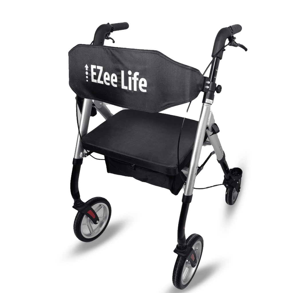 Ezee Life, Bariatric Rollator with Adjustable Seat and Armrests, CH3019/CH3021