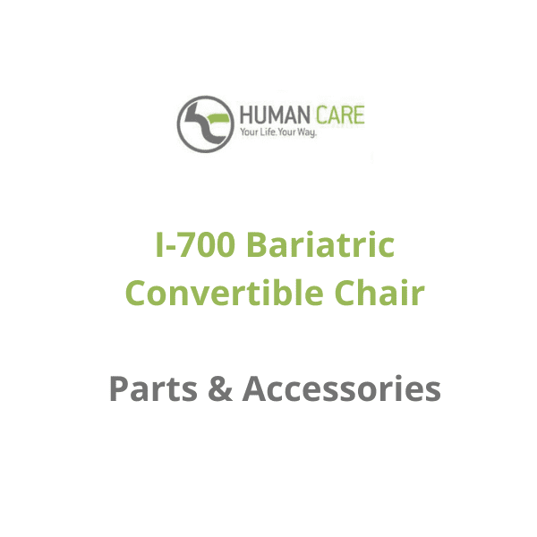 HumanCare, Parts & Accessories for I-700 Bariatric Convertible Chair