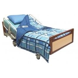 Euro 3002 Fully Electric Hi-Low Homecare Hospital Bed With Therapeutic Mattress and Rails 3002-36 & 3002-39