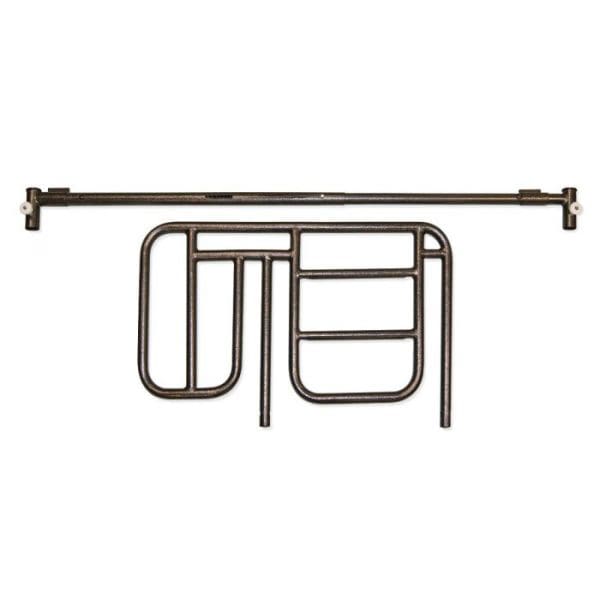 Medline, Home Care Bed Half Safety Rail Bar (Pair), MDS89698N