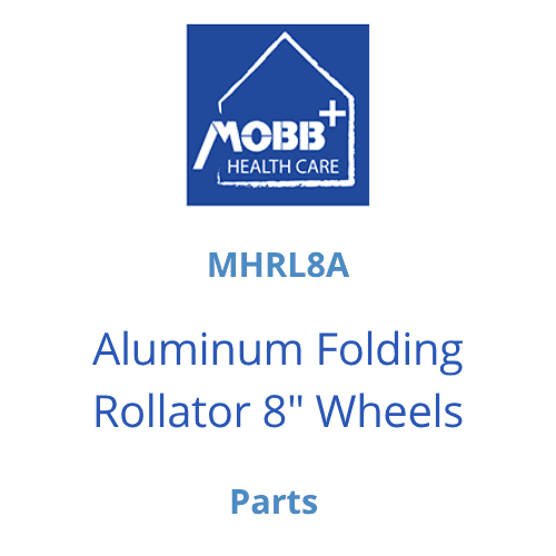MOBB, Parts for MHRL8A Aluminum Folding Rollator 8" Wheels