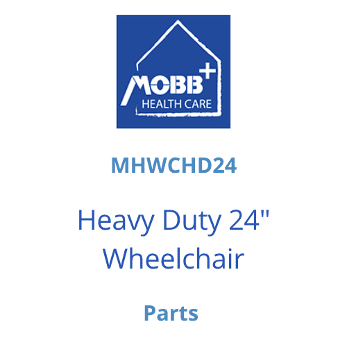 MOBB, Assembly Footrest Set for MHWCHD24 Wheelchair
