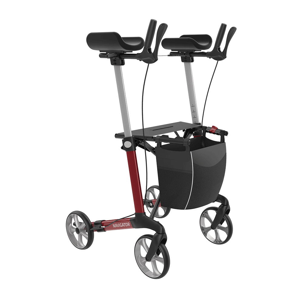 REHASENSE, NAVIGATOR - Fixed Forearm Indoor Arthritis Rollator