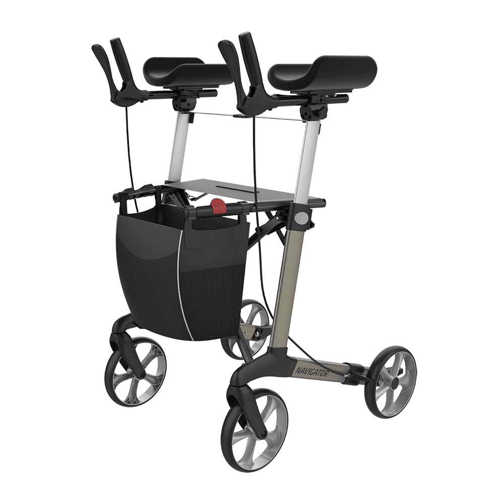REHASENSE, NAVIGATOR – Swivel Forearm Indoor Arthritis Rollator