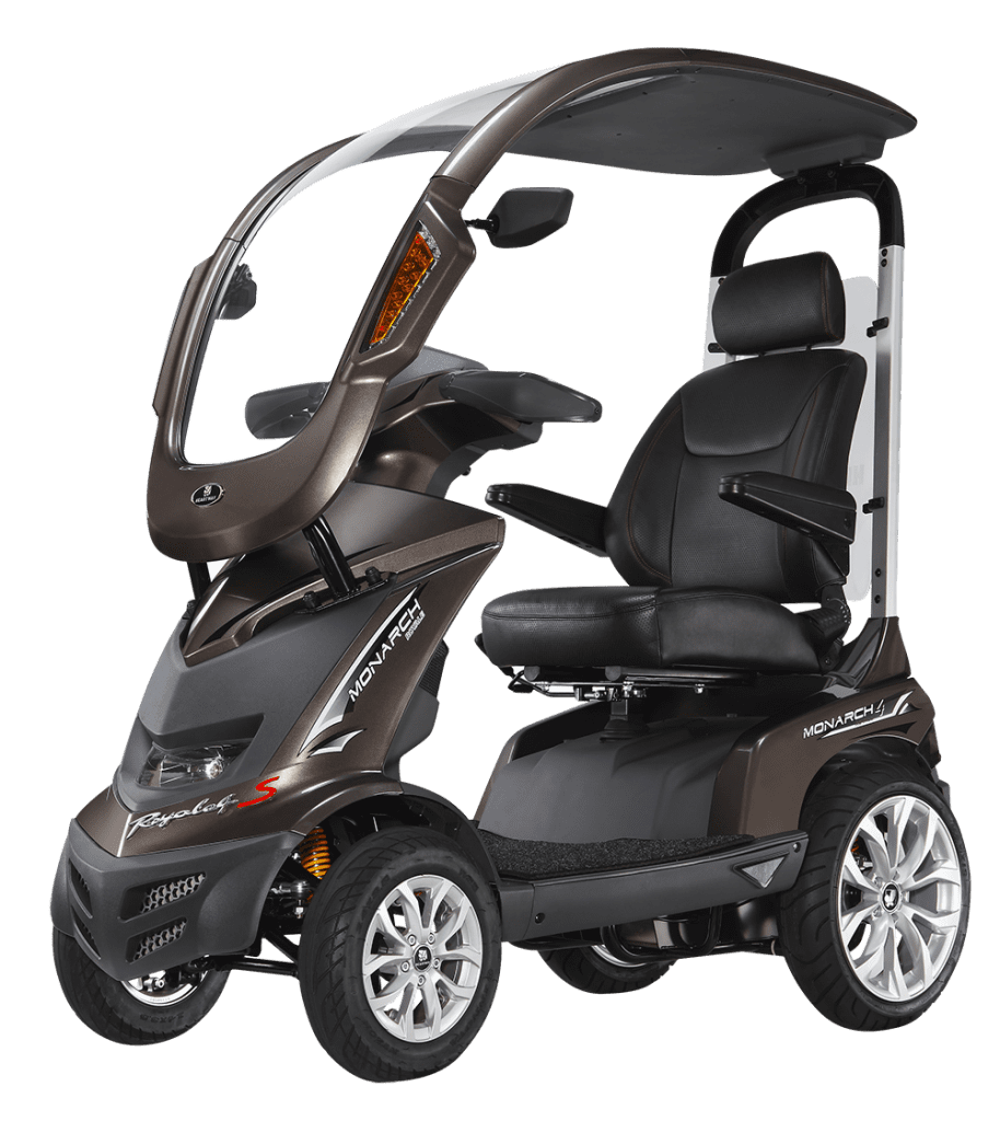 DISCONTINUED HeartWay, Royal 4S - 4 Wheel Mobility Scooter with Canopy