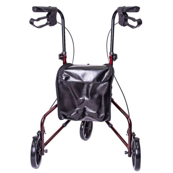 MOBB, 3 Wheel Aluminum Rollator, MH3RLRE, MH3RLBE