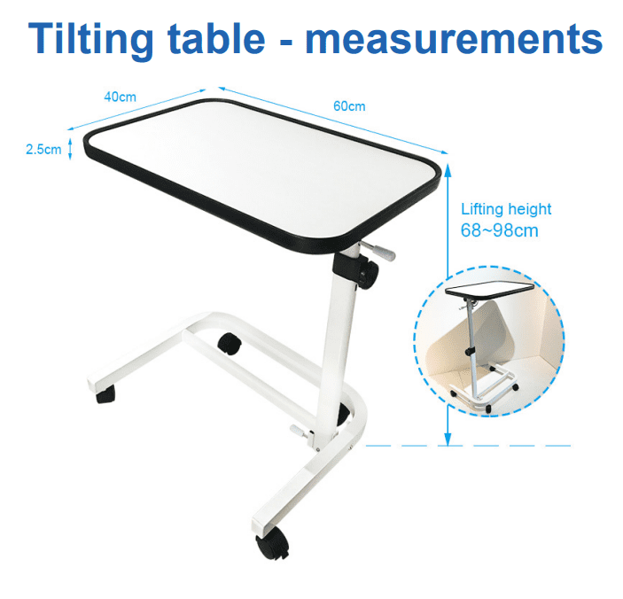 Permobil, Overbed Tilting Table