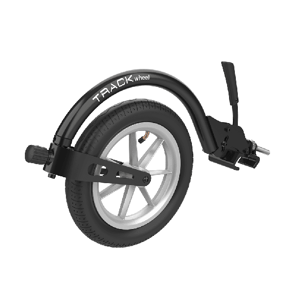 REHASENSE, Track Wheel - Single Arm, Aluminium, 12'' for Wheelchair